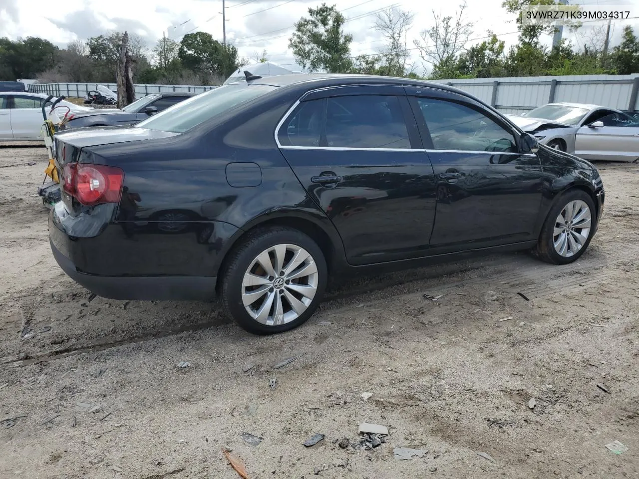 2009 Volkswagen Jetta Se VIN: 3VWRZ71K39M034317 Lot: 71028164