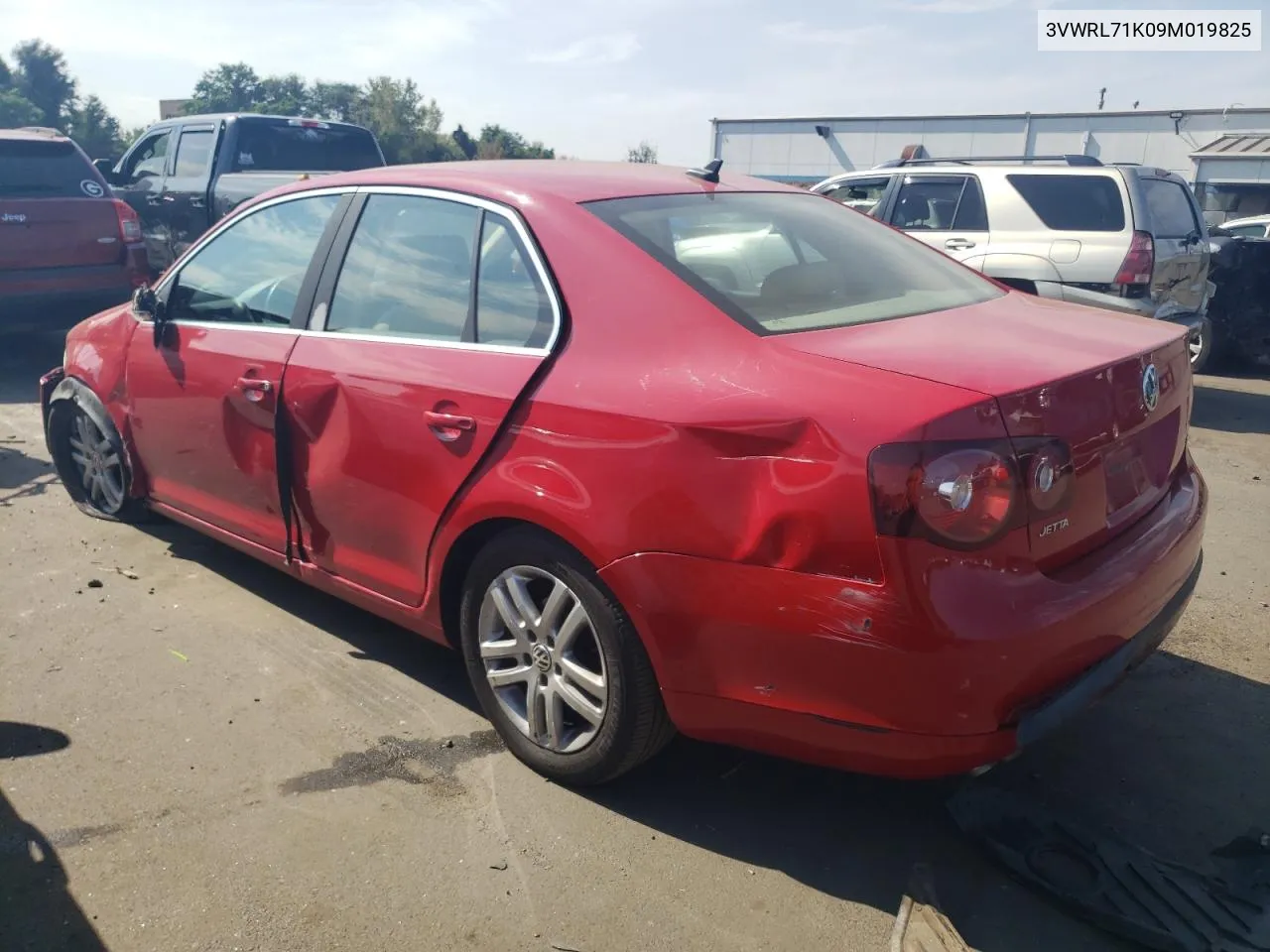 2009 Volkswagen Jetta Tdi VIN: 3VWRL71K09M019825 Lot: 71180204