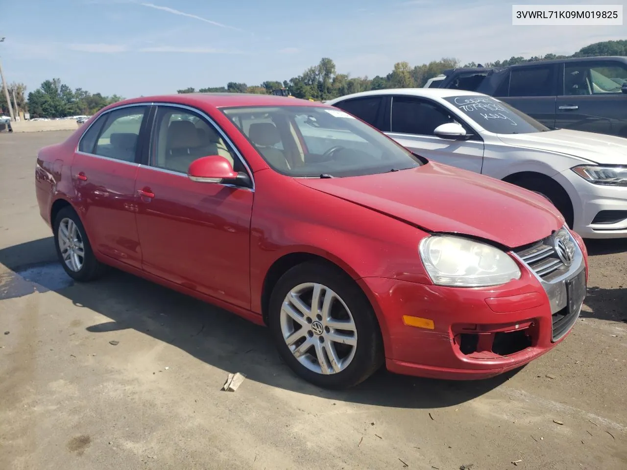 2009 Volkswagen Jetta Tdi VIN: 3VWRL71K09M019825 Lot: 71180204