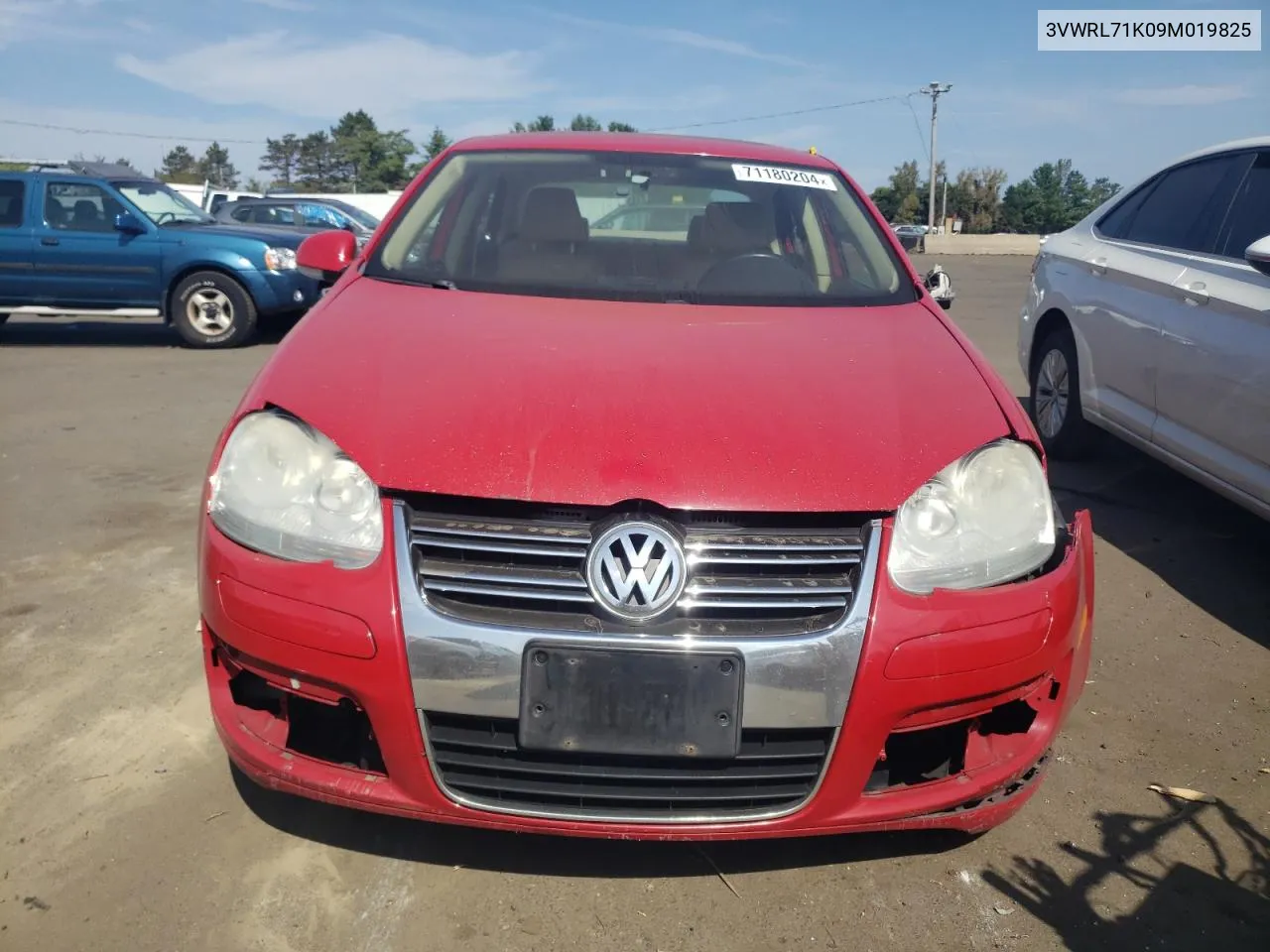 2009 Volkswagen Jetta Tdi VIN: 3VWRL71K09M019825 Lot: 71180204