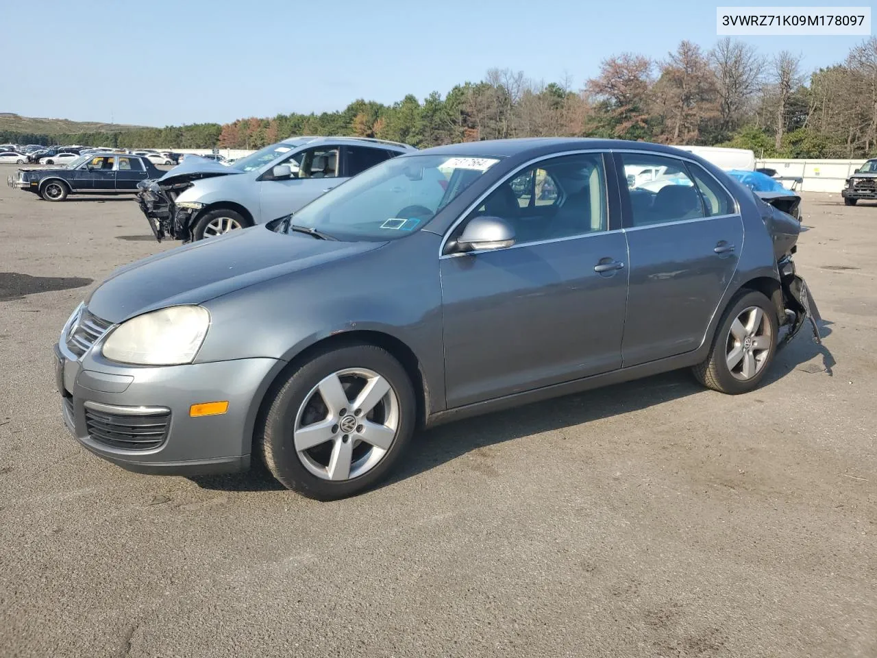 2009 Volkswagen Jetta Se VIN: 3VWRZ71K09M178097 Lot: 71317564