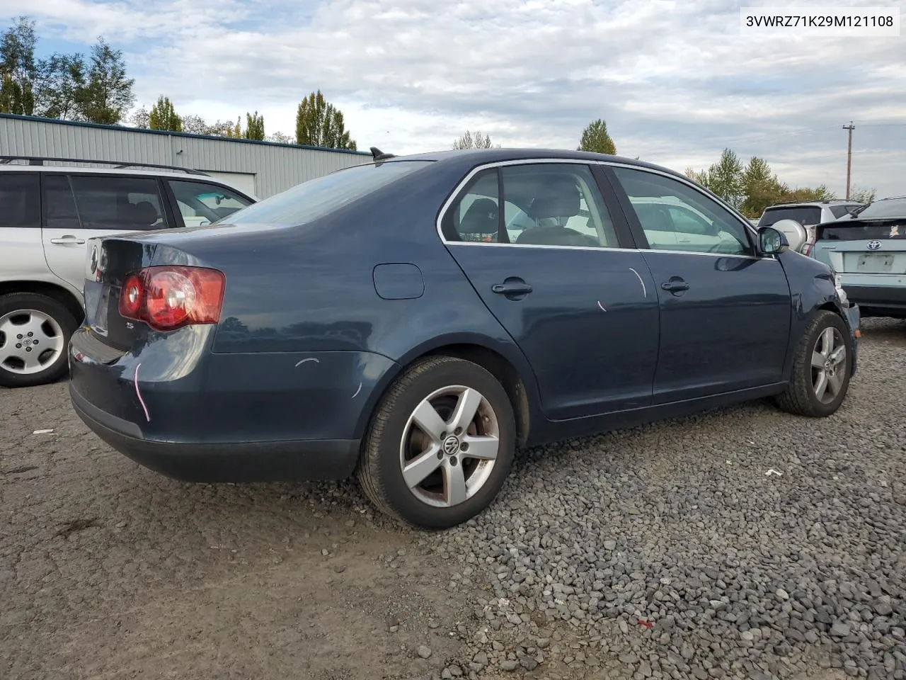 2009 Volkswagen Jetta Se VIN: 3VWRZ71K29M121108 Lot: 71439614