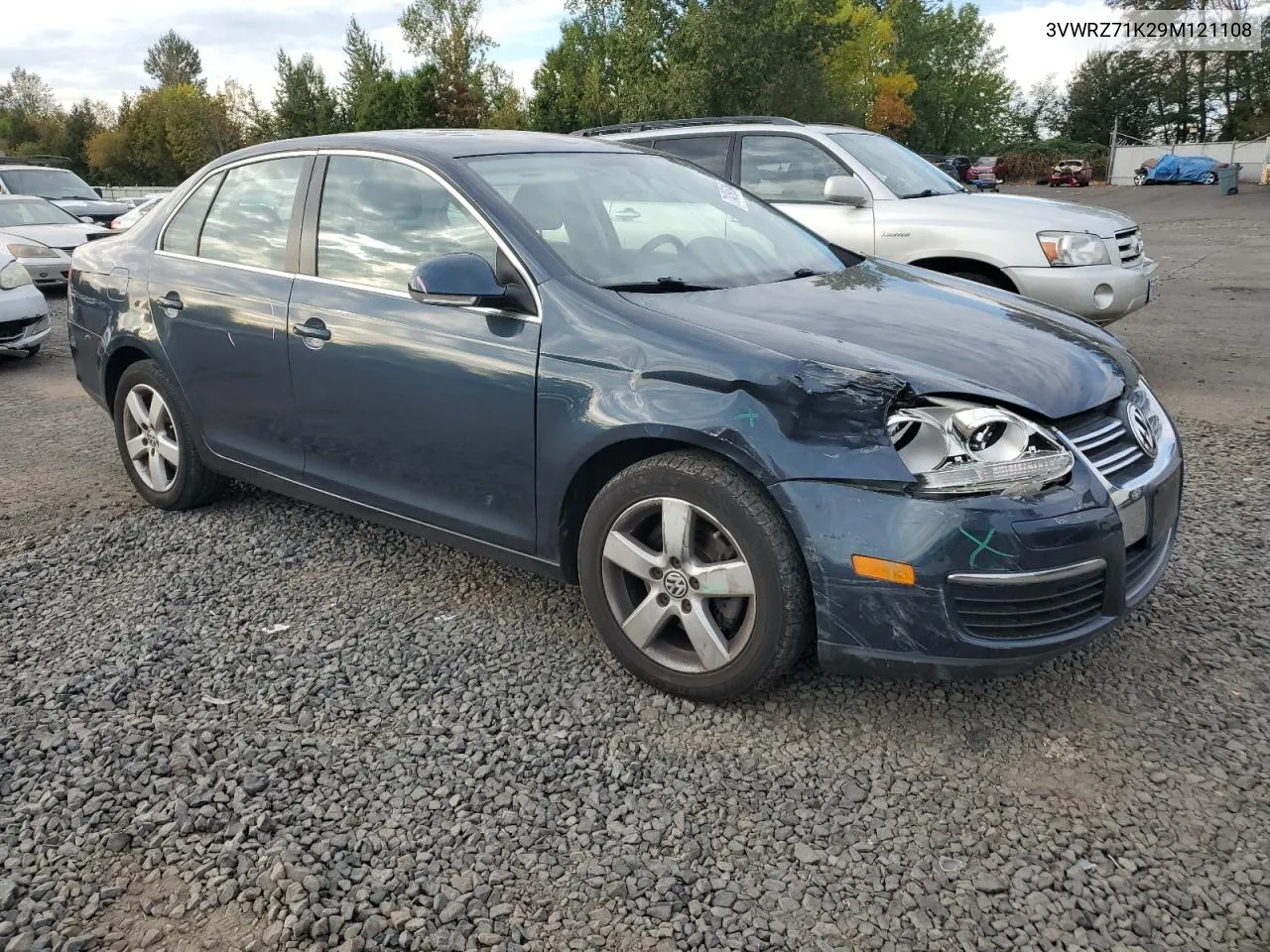 2009 Volkswagen Jetta Se VIN: 3VWRZ71K29M121108 Lot: 71439614