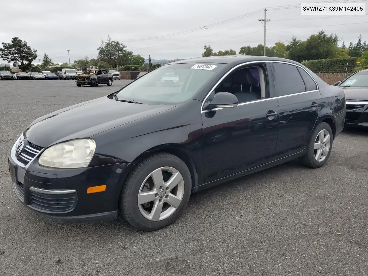 2009 Volkswagen Jetta Se VIN: 3VWRZ71K39M142405 Lot: 71891344