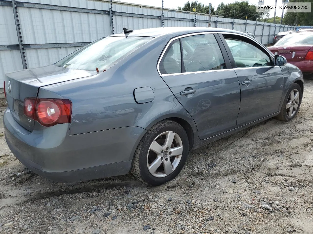 2009 Volkswagen Jetta Se VIN: 3VWRZ71K69M083785 Lot: 72250654