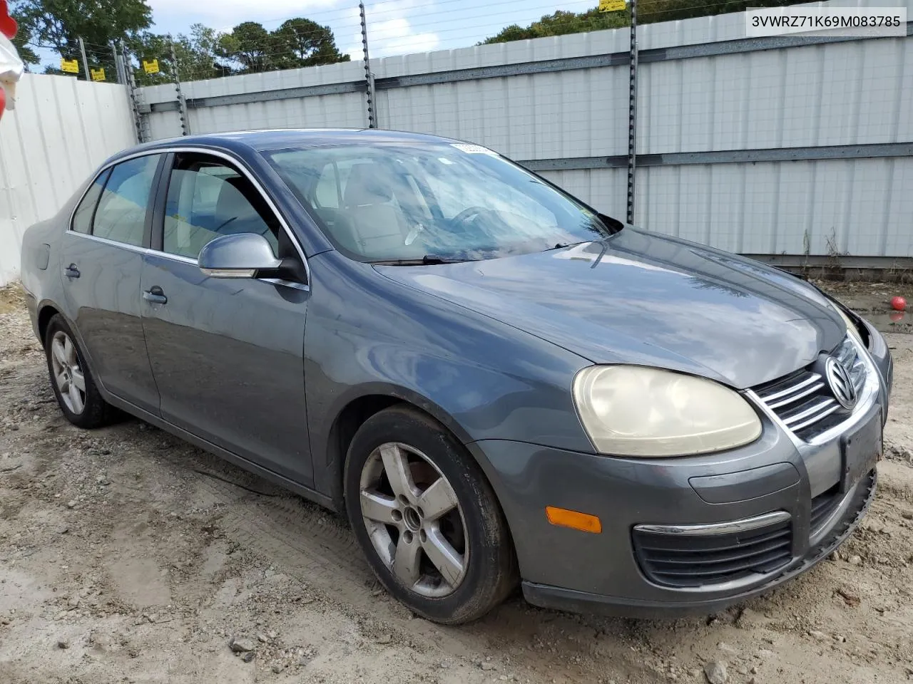 2009 Volkswagen Jetta Se VIN: 3VWRZ71K69M083785 Lot: 72250654