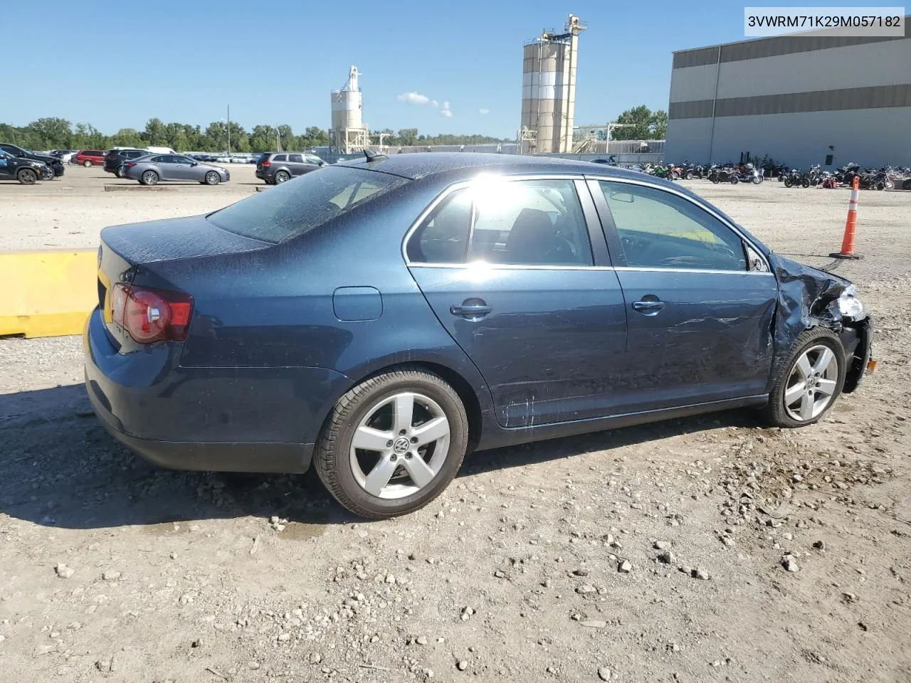 2009 Volkswagen Jetta Se VIN: 3VWRM71K29M057182 Lot: 72918784