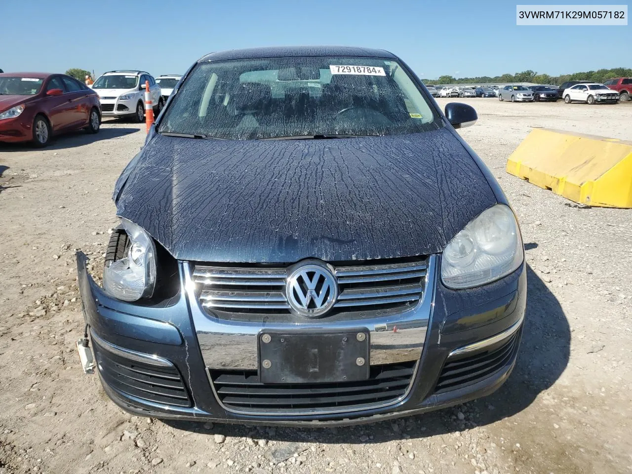 3VWRM71K29M057182 2009 Volkswagen Jetta Se