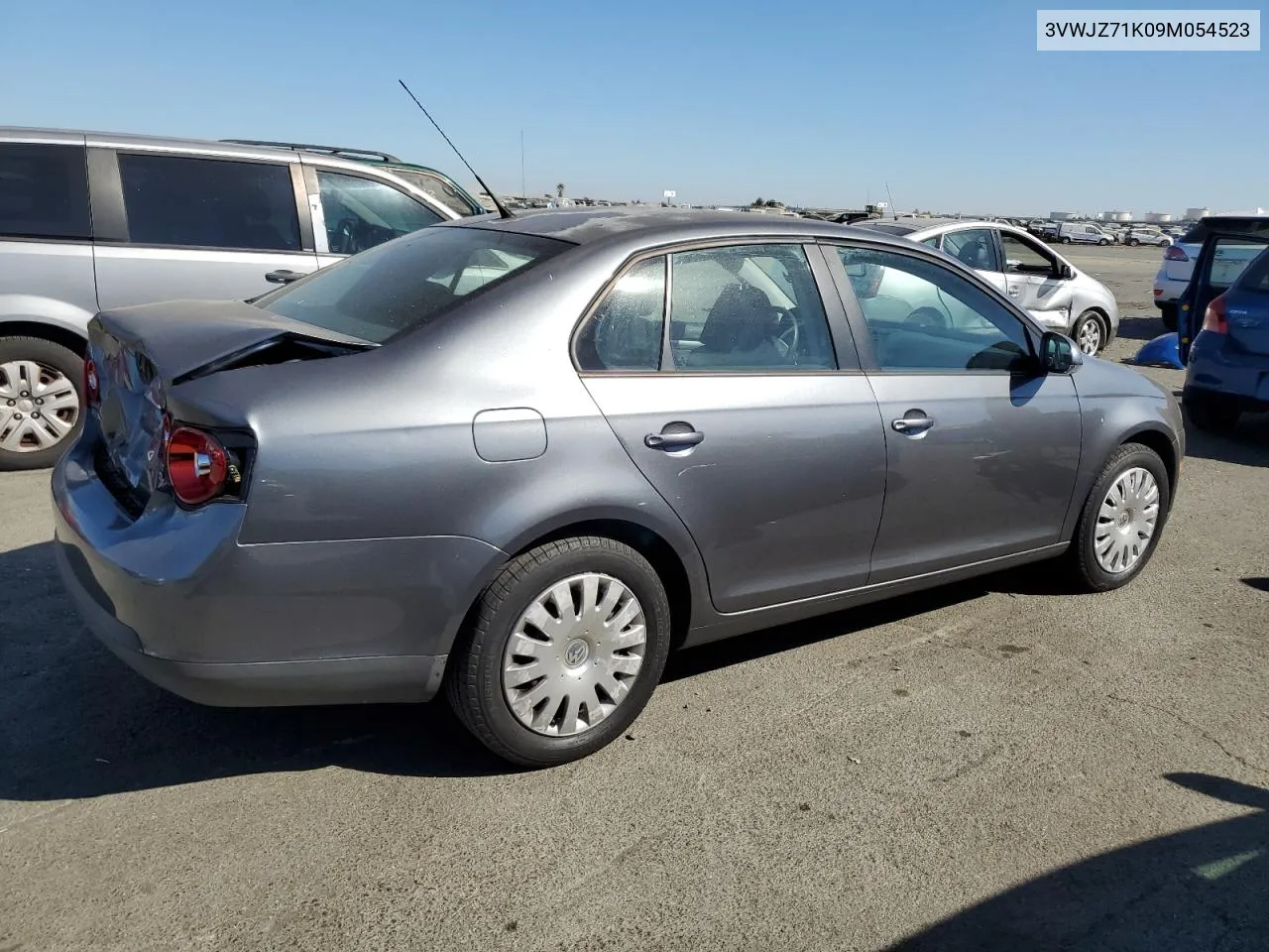 3VWJZ71K09M054523 2009 Volkswagen Jetta S