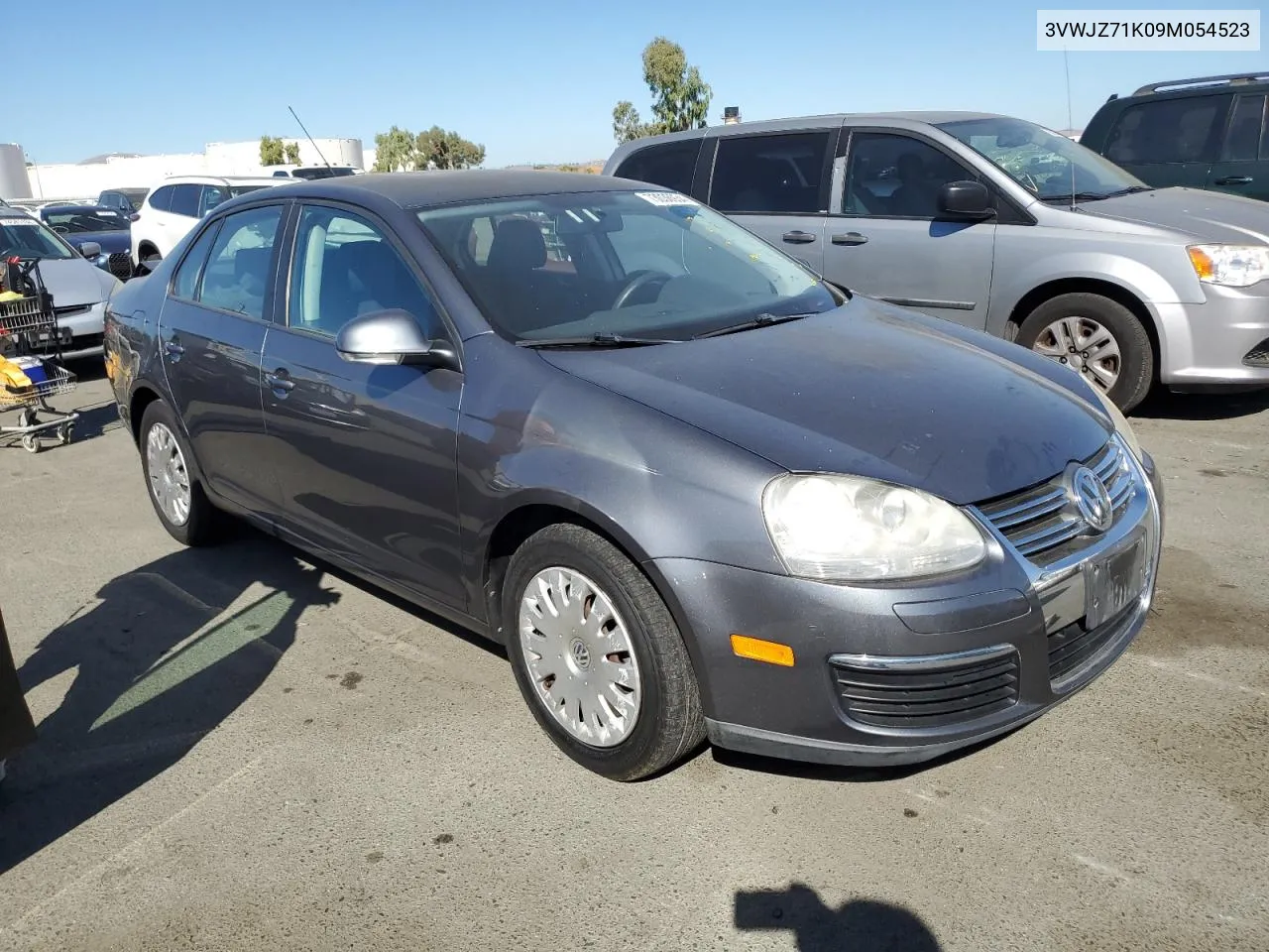 3VWJZ71K09M054523 2009 Volkswagen Jetta S