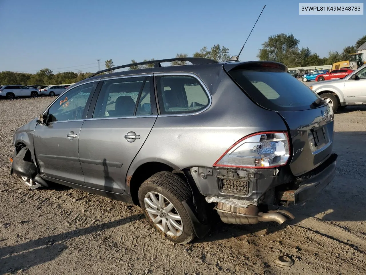 3VWPL81K49M348783 2009 Volkswagen Jetta Tdi