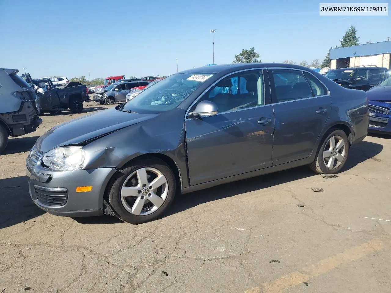 3VWRM71K59M169815 2009 Volkswagen Jetta Se