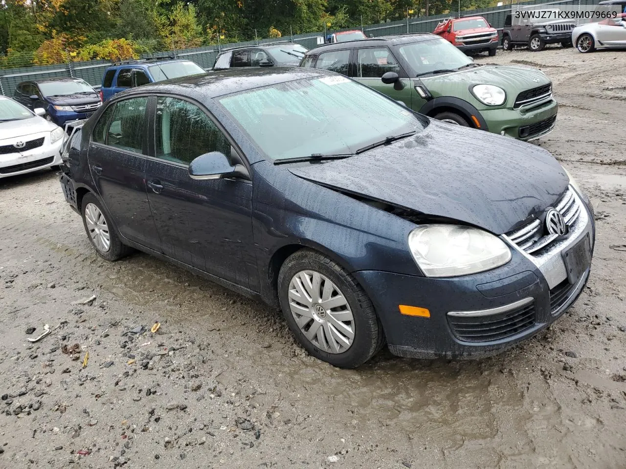 2009 Volkswagen Jetta S VIN: 3VWJZ71KX9M079669 Lot: 74453924