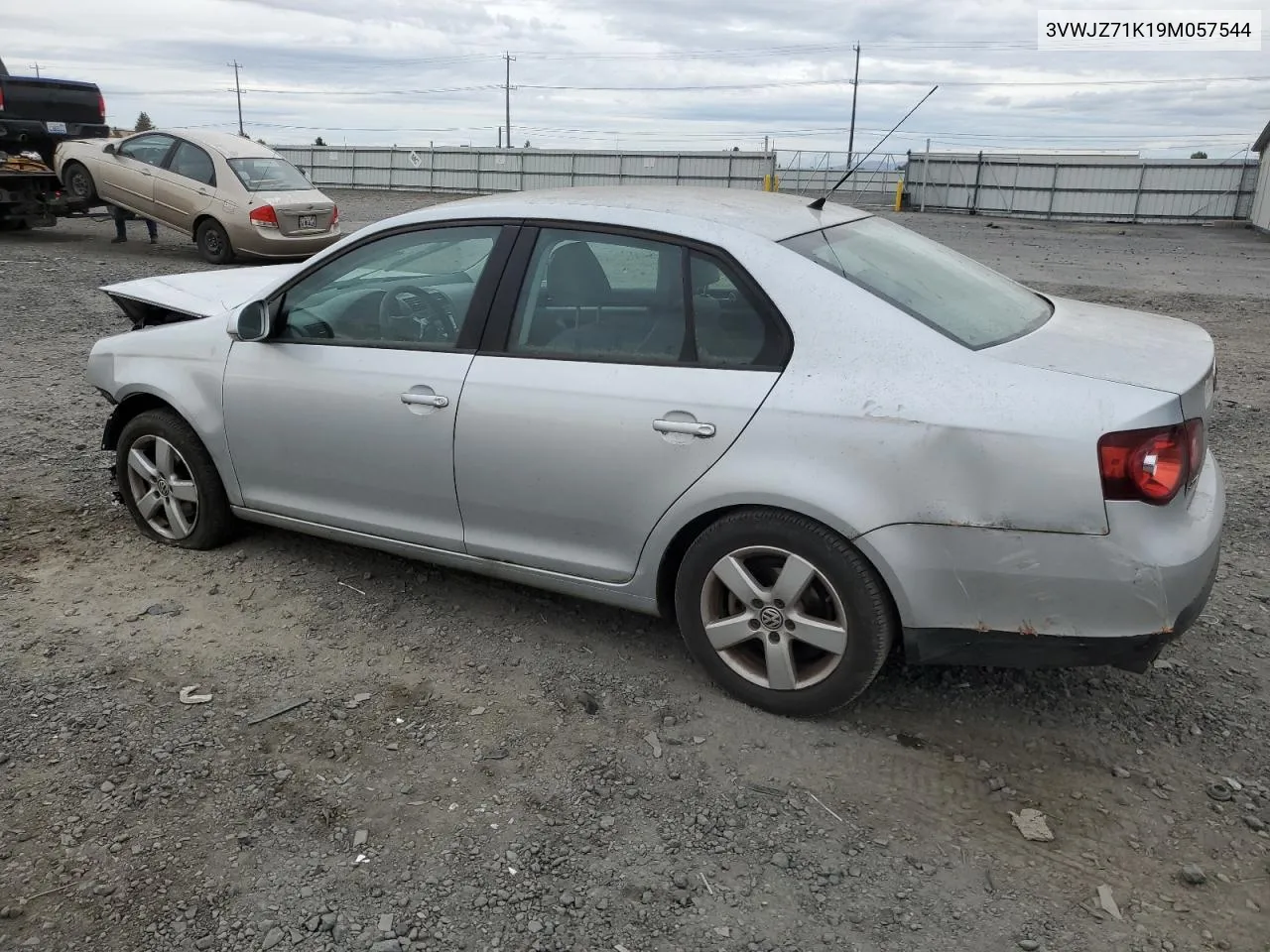 2009 Volkswagen Jetta S VIN: 3VWJZ71K19M057544 Lot: 75440294