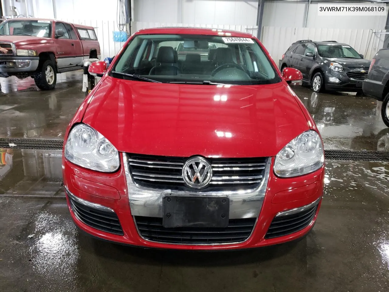 2009 Volkswagen Jetta Se VIN: 3VWRM71K39M068109 Lot: 75849844