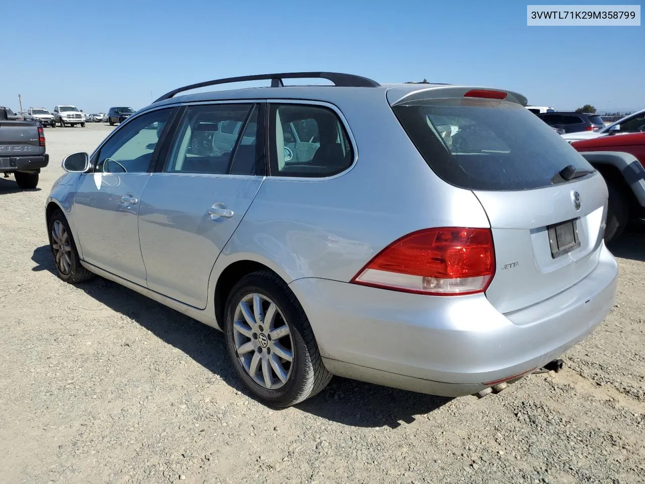 2009 Volkswagen Jetta Tdi VIN: 3VWTL71K29M358799 Lot: 77438124