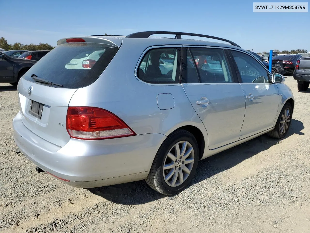 2009 Volkswagen Jetta Tdi VIN: 3VWTL71K29M358799 Lot: 77438124