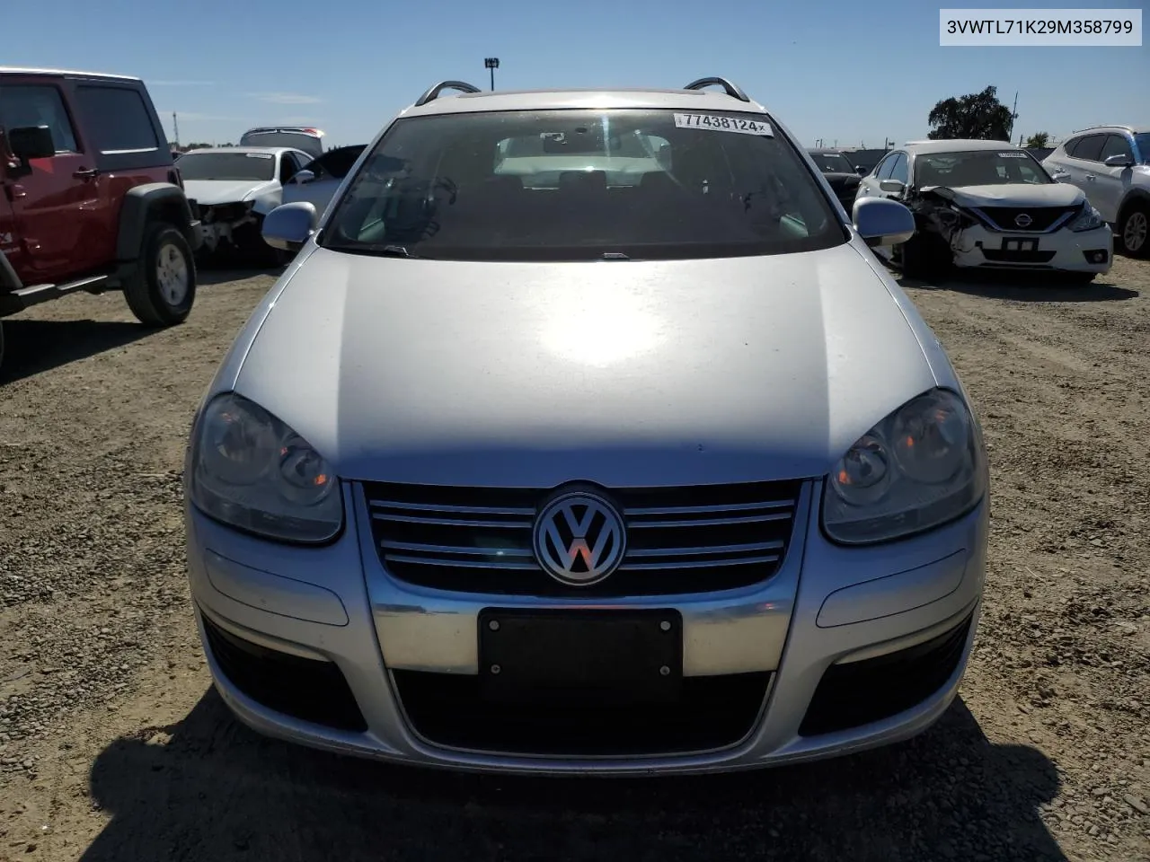 2009 Volkswagen Jetta Tdi VIN: 3VWTL71K29M358799 Lot: 77438124