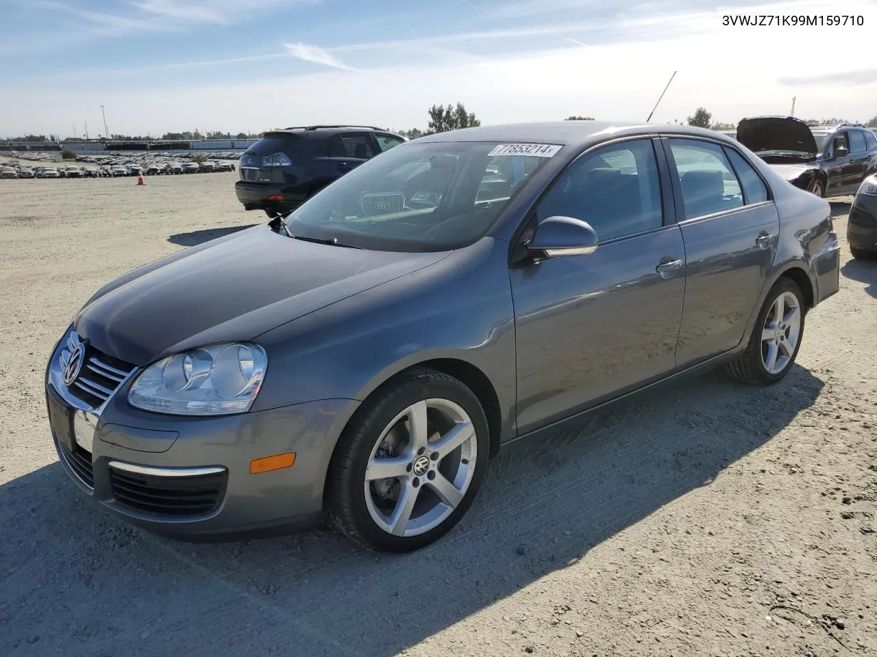 2009 Volkswagen Jetta S VIN: 3VWJZ71K99M159710 Lot: 77853214