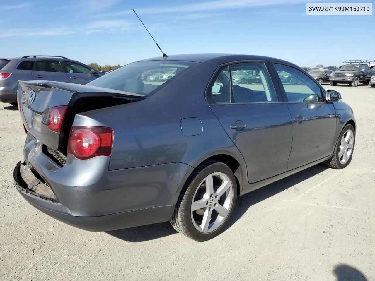 2009 Volkswagen Jetta S VIN: 3VWJZ71K99M159710 Lot: 77853214