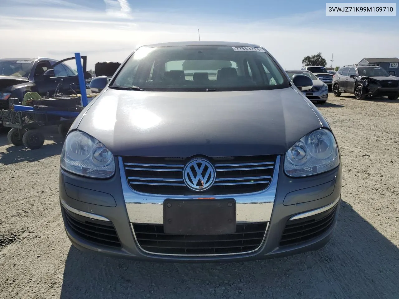 2009 Volkswagen Jetta S VIN: 3VWJZ71K99M159710 Lot: 77853214