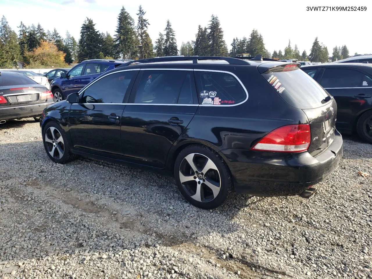 2009 Volkswagen Jetta Se VIN: 3VWTZ71K99M252459 Lot: 77893704