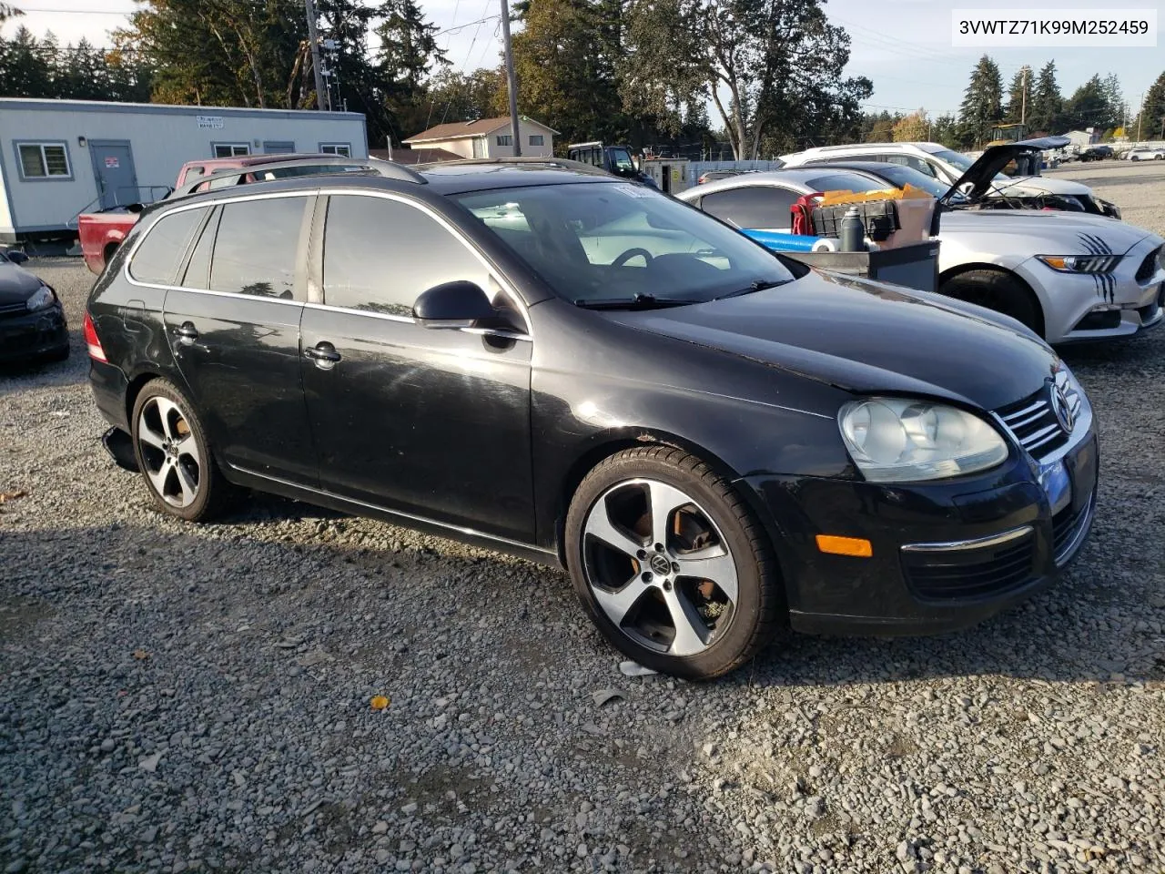 2009 Volkswagen Jetta Se VIN: 3VWTZ71K99M252459 Lot: 77893704