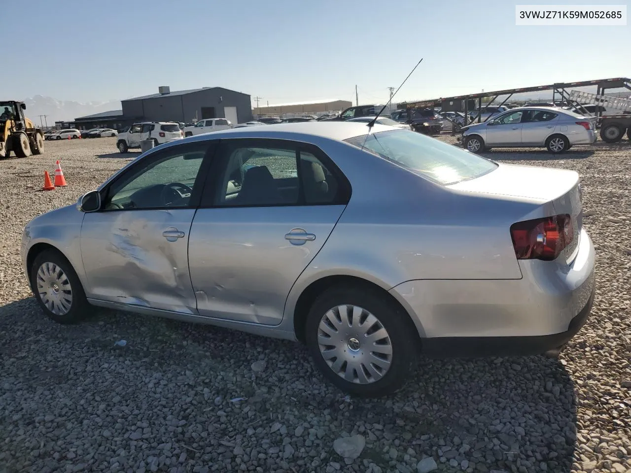 2009 Volkswagen Jetta S VIN: 3VWJZ71K59M052685 Lot: 79576654