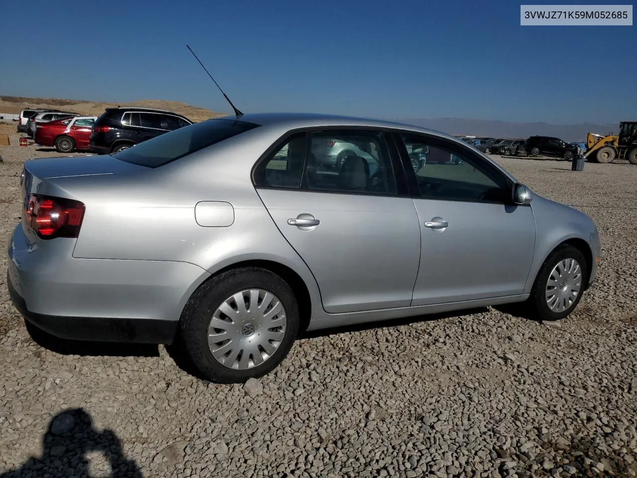 2009 Volkswagen Jetta S VIN: 3VWJZ71K59M052685 Lot: 79576654