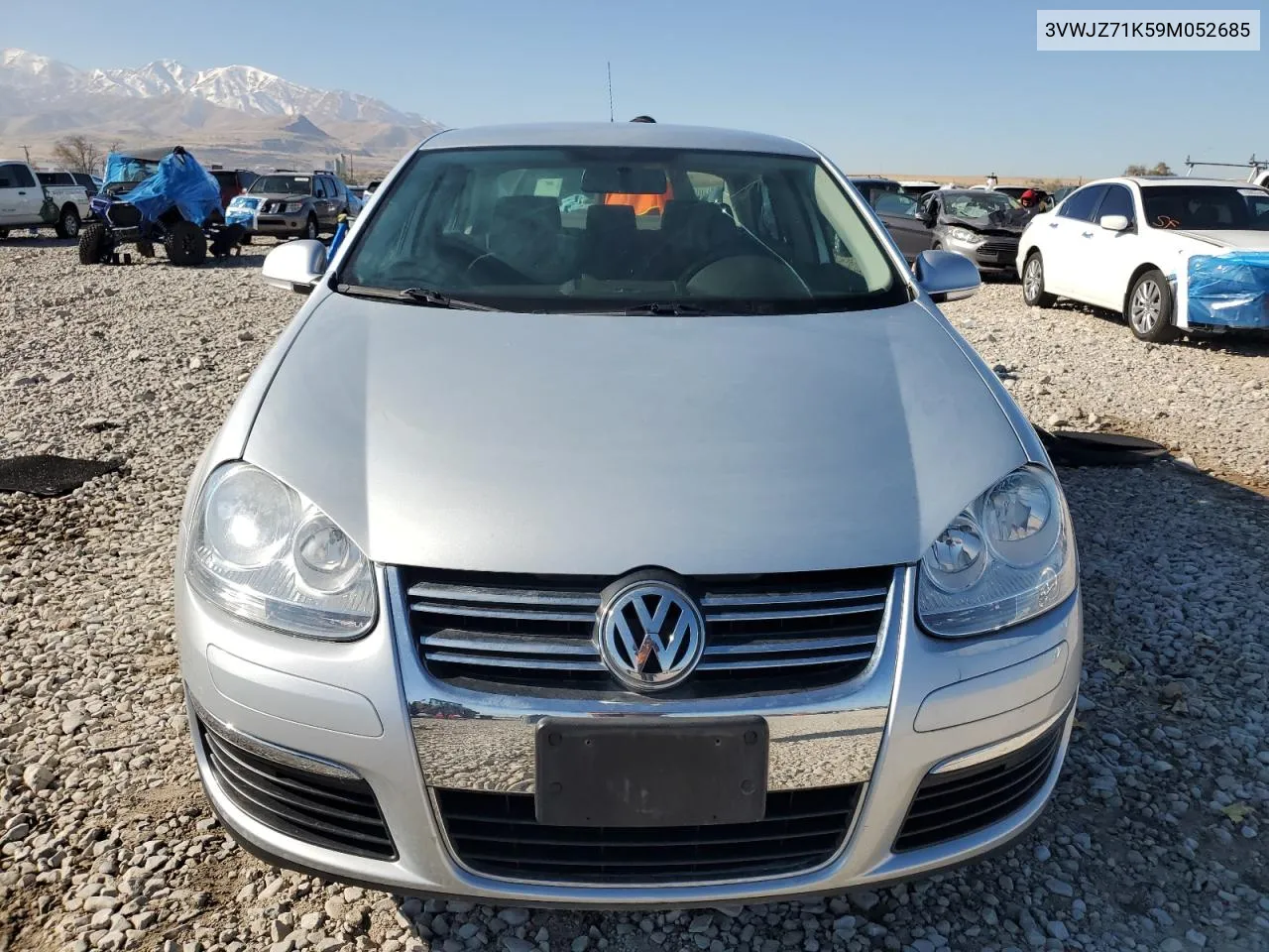 2009 Volkswagen Jetta S VIN: 3VWJZ71K59M052685 Lot: 79576654