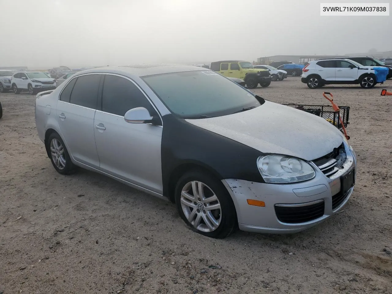 2009 Volkswagen Jetta Tdi VIN: 3VWRL71K09M037838 Lot: 80018874