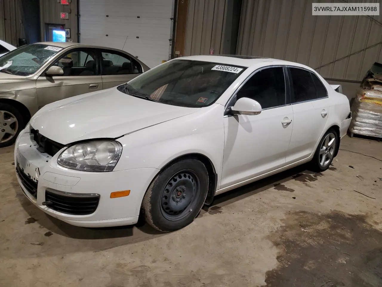 2010 Volkswagen Jetta Tdi VIN: 3VWRL7AJXAM115988 Lot: 43808224