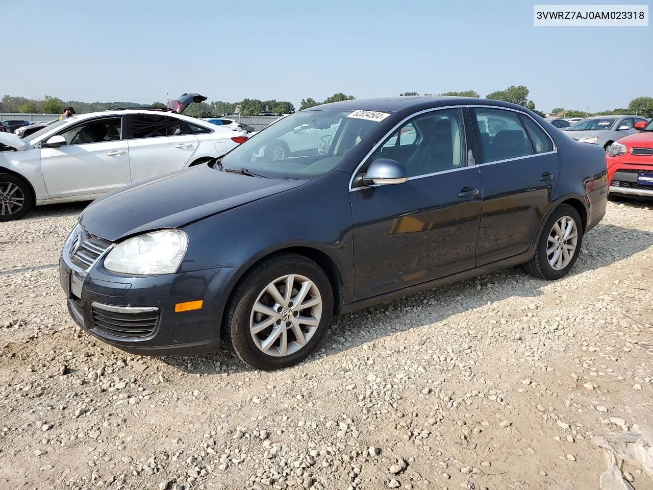 2010 Volkswagen Jetta Se VIN: 3VWRZ7AJ0AM023318 Lot: 62834504