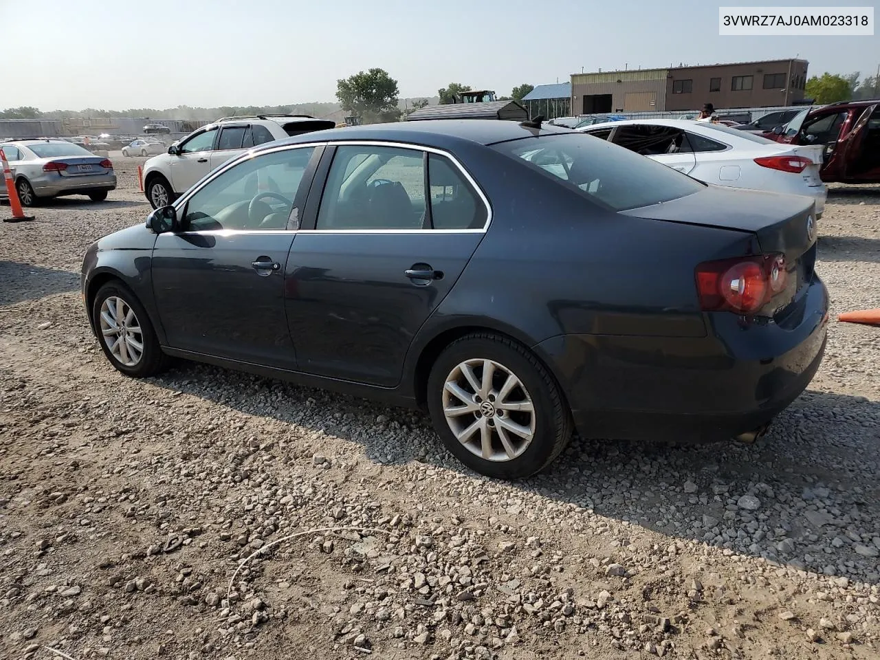 2010 Volkswagen Jetta Se VIN: 3VWRZ7AJ0AM023318 Lot: 62834504