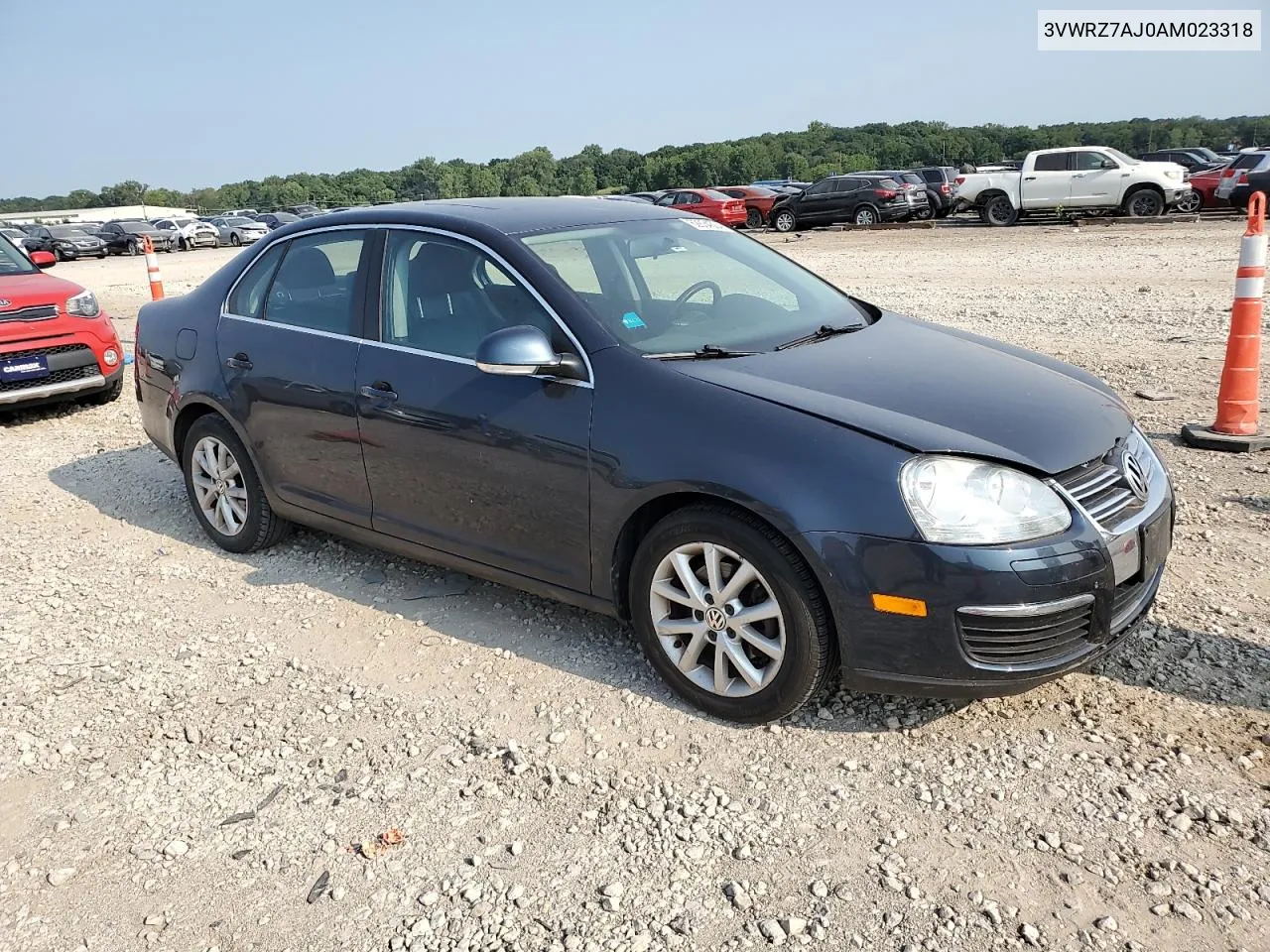 2010 Volkswagen Jetta Se VIN: 3VWRZ7AJ0AM023318 Lot: 62834504