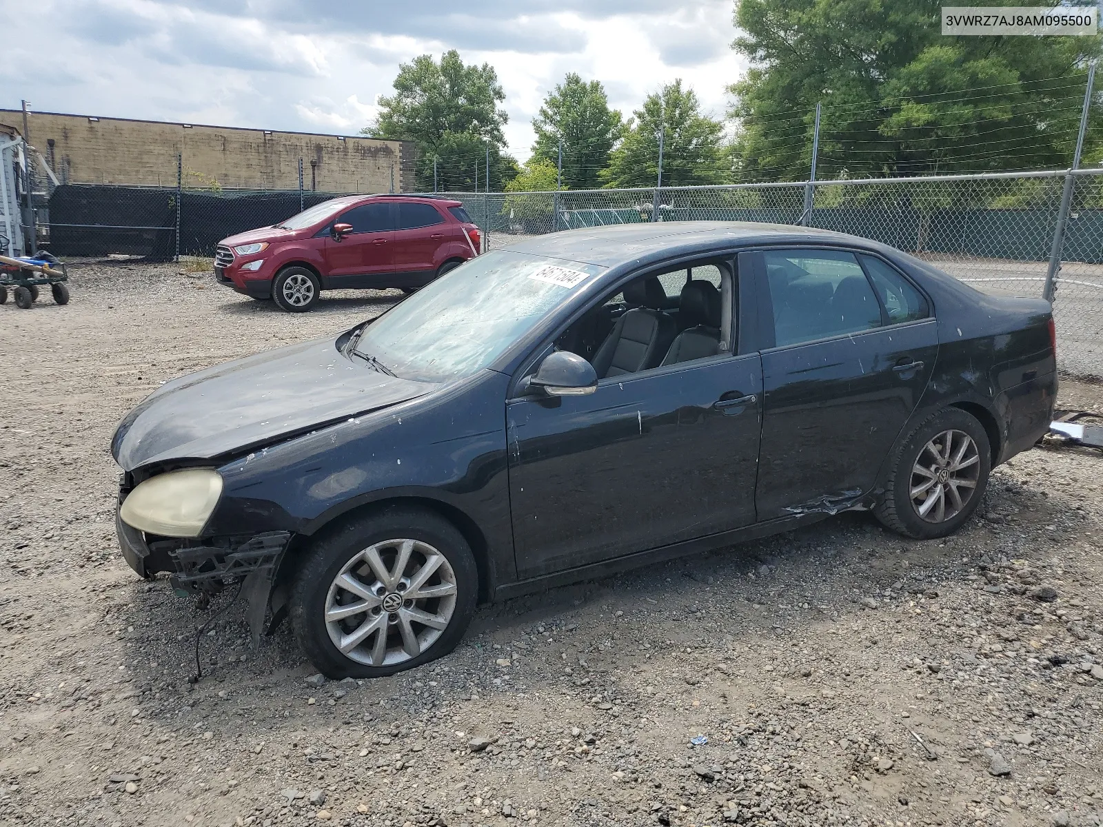 2010 Volkswagen Jetta Se VIN: 3VWRZ7AJ8AM095500 Lot: 64671504