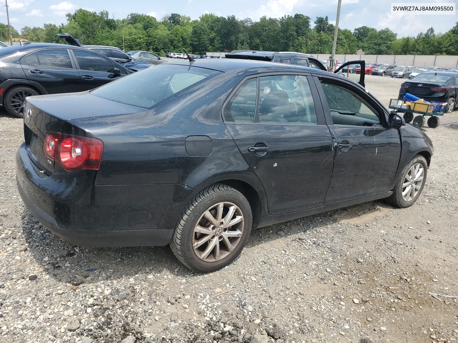 2010 Volkswagen Jetta Se VIN: 3VWRZ7AJ8AM095500 Lot: 64671504