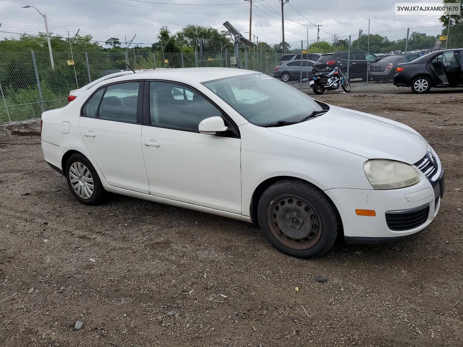 2010 Volkswagen Jetta S VIN: 3VWJX7AJXAM001670 Lot: 65139104