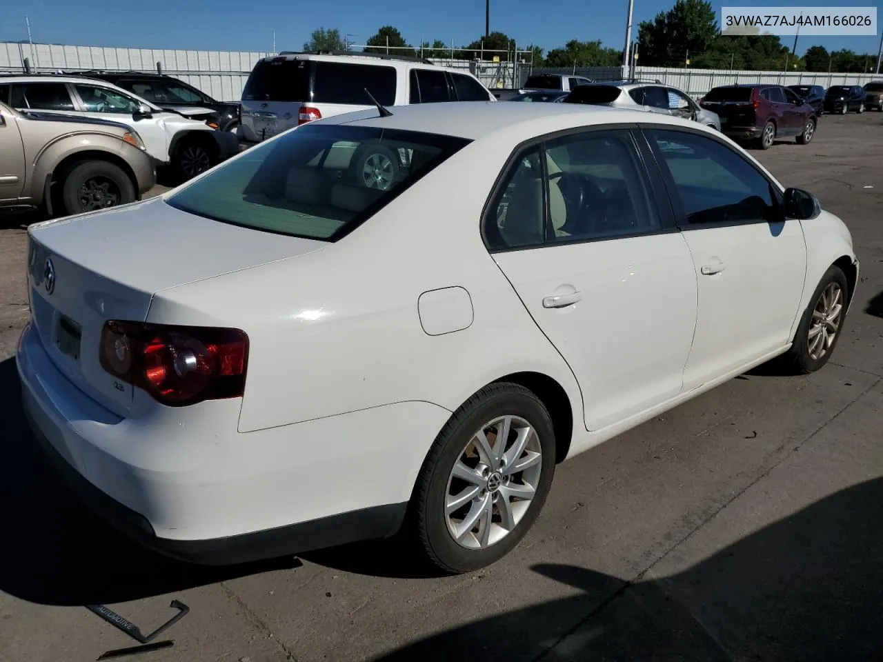 2010 Volkswagen Jetta Limited VIN: 3VWAZ7AJ4AM166026 Lot: 68171014