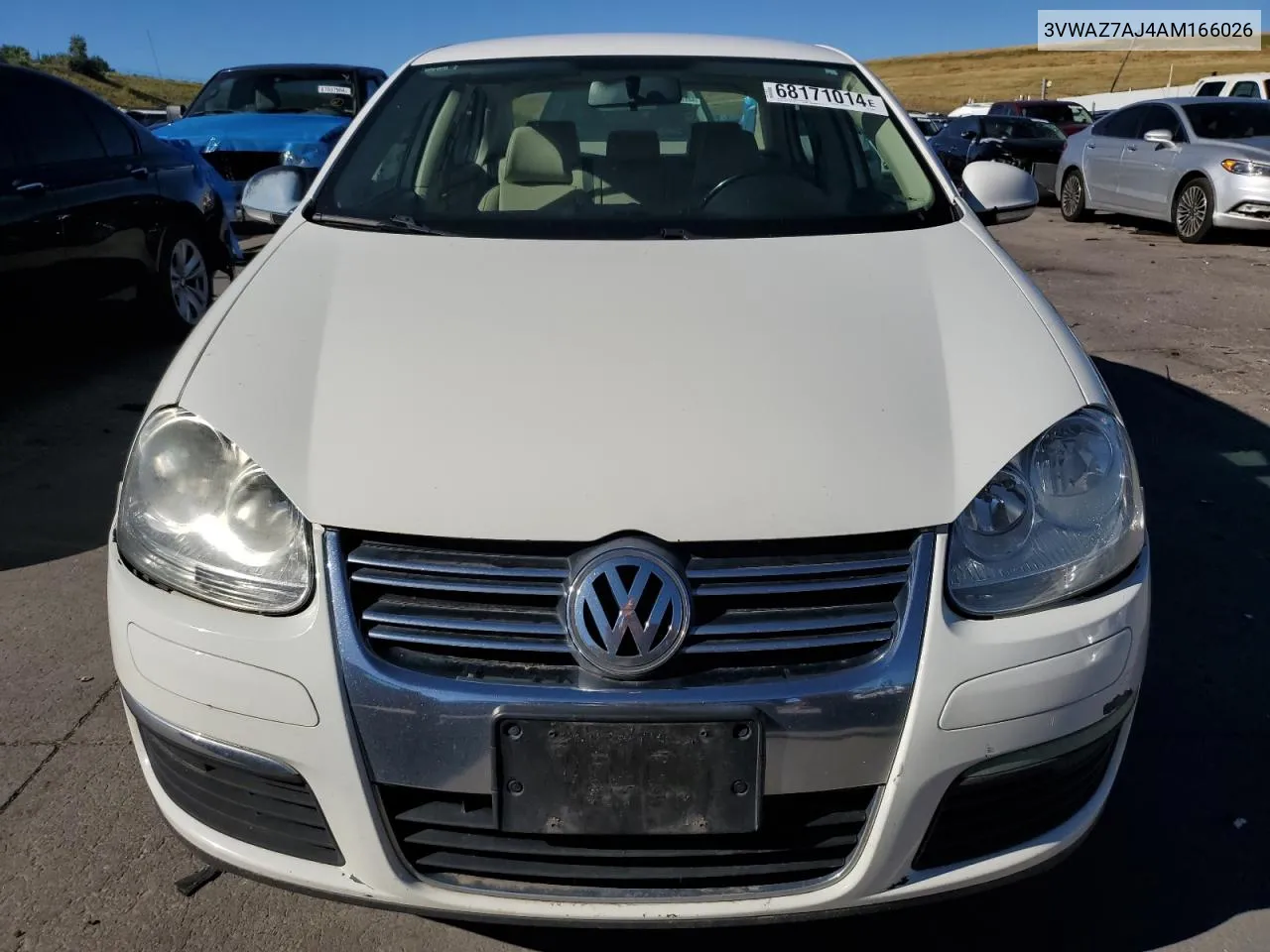 2010 Volkswagen Jetta Limited VIN: 3VWAZ7AJ4AM166026 Lot: 68171014