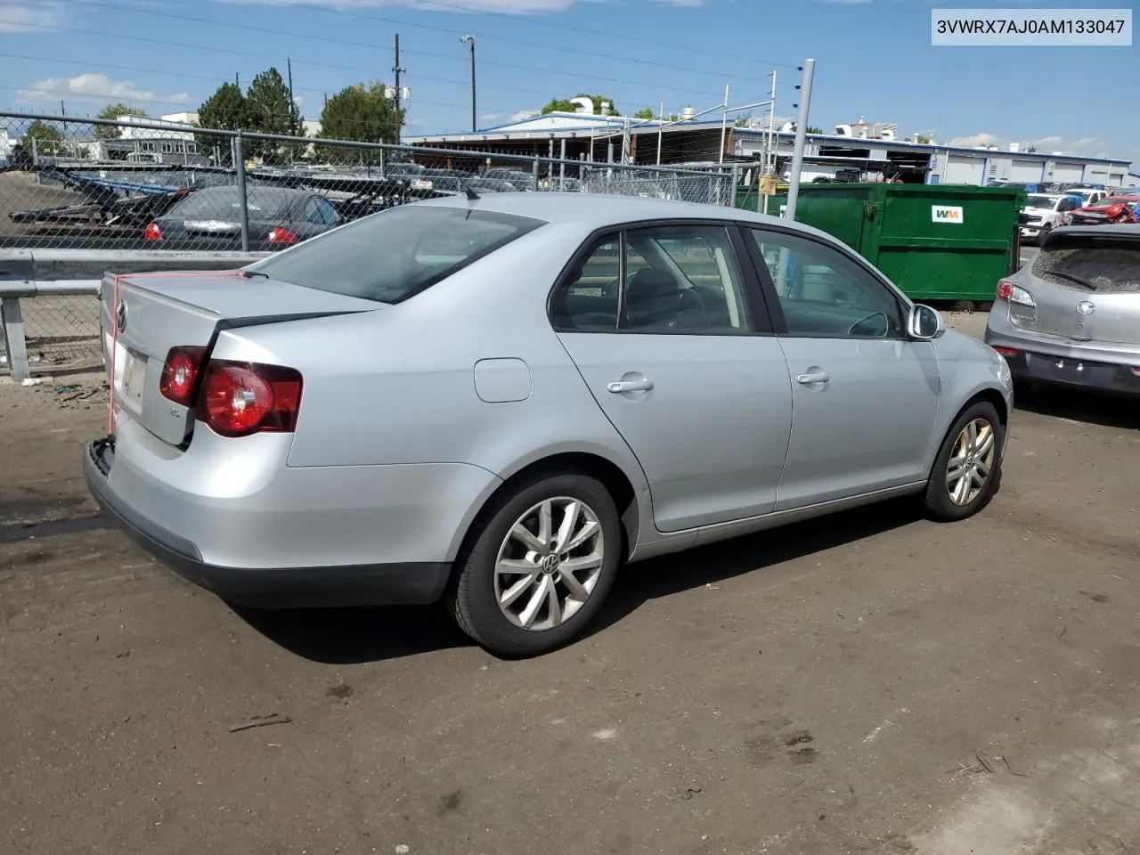 2010 Volkswagen Jetta Se VIN: 3VWRX7AJ0AM133047 Lot: 71673444