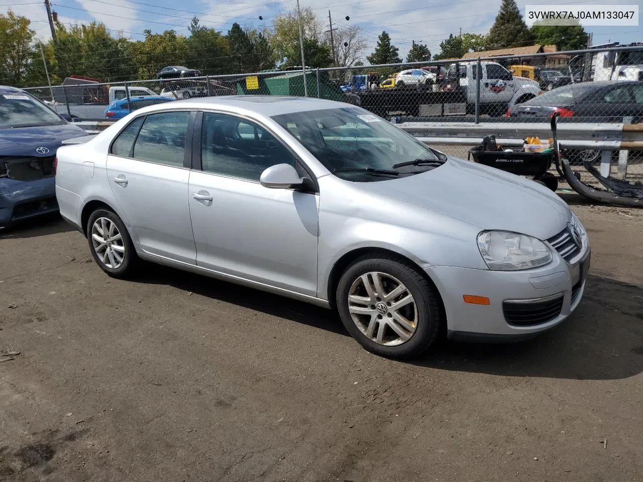 2010 Volkswagen Jetta Se VIN: 3VWRX7AJ0AM133047 Lot: 71673444