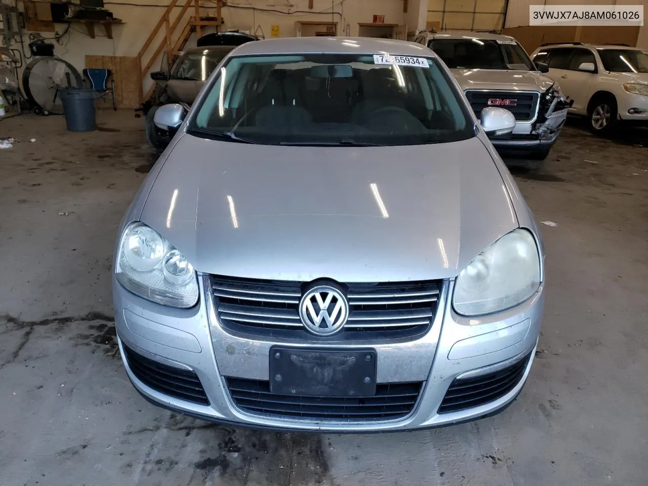 2010 Volkswagen Jetta S VIN: 3VWJX7AJ8AM061026 Lot: 72465934