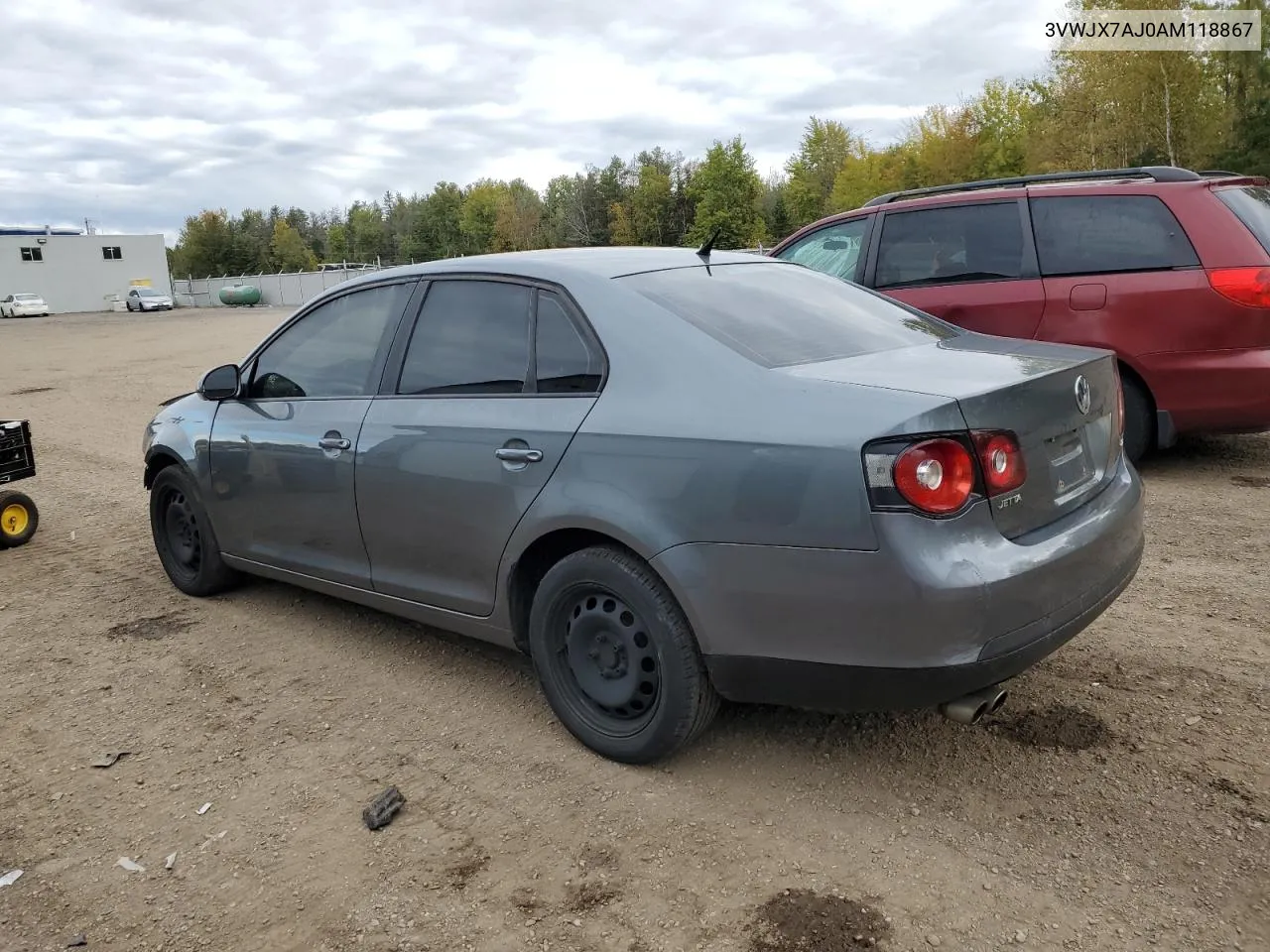 2010 Volkswagen Jetta S VIN: 3VWJX7AJ0AM118867 Lot: 72764604