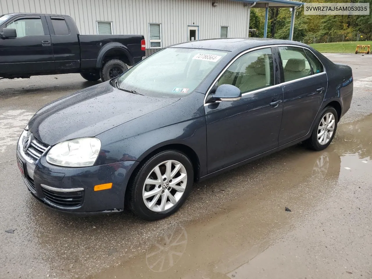 2010 Volkswagen Jetta Se VIN: 3VWRZ7AJ6AM053035 Lot: 72786564