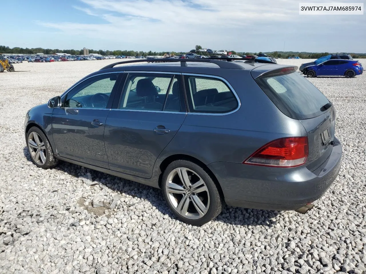 2010 Volkswagen Jetta Se VIN: 3VWTX7AJ7AM685974 Lot: 72922774