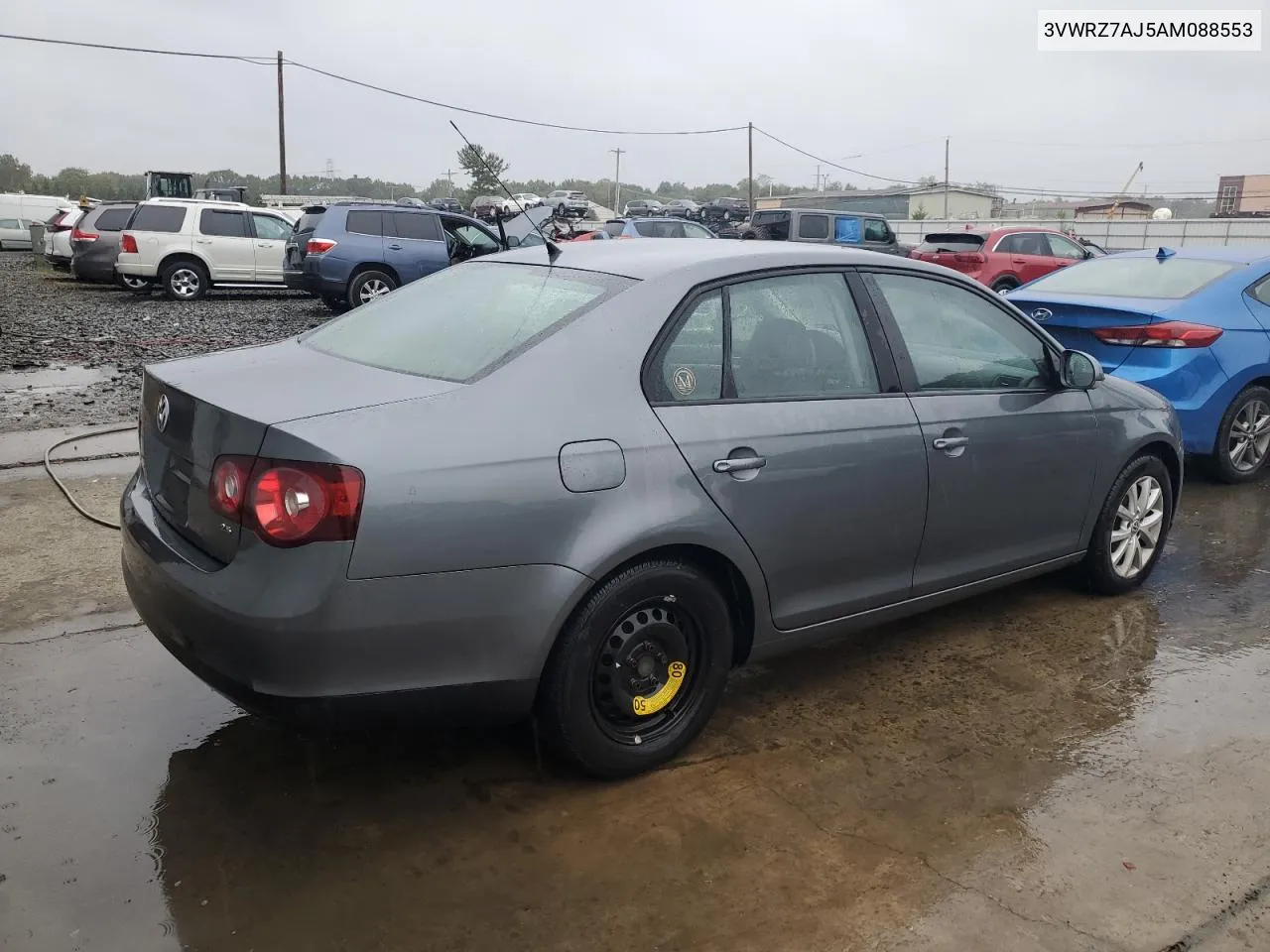 2010 Volkswagen Jetta Se VIN: 3VWRZ7AJ5AM088553 Lot: 72999174