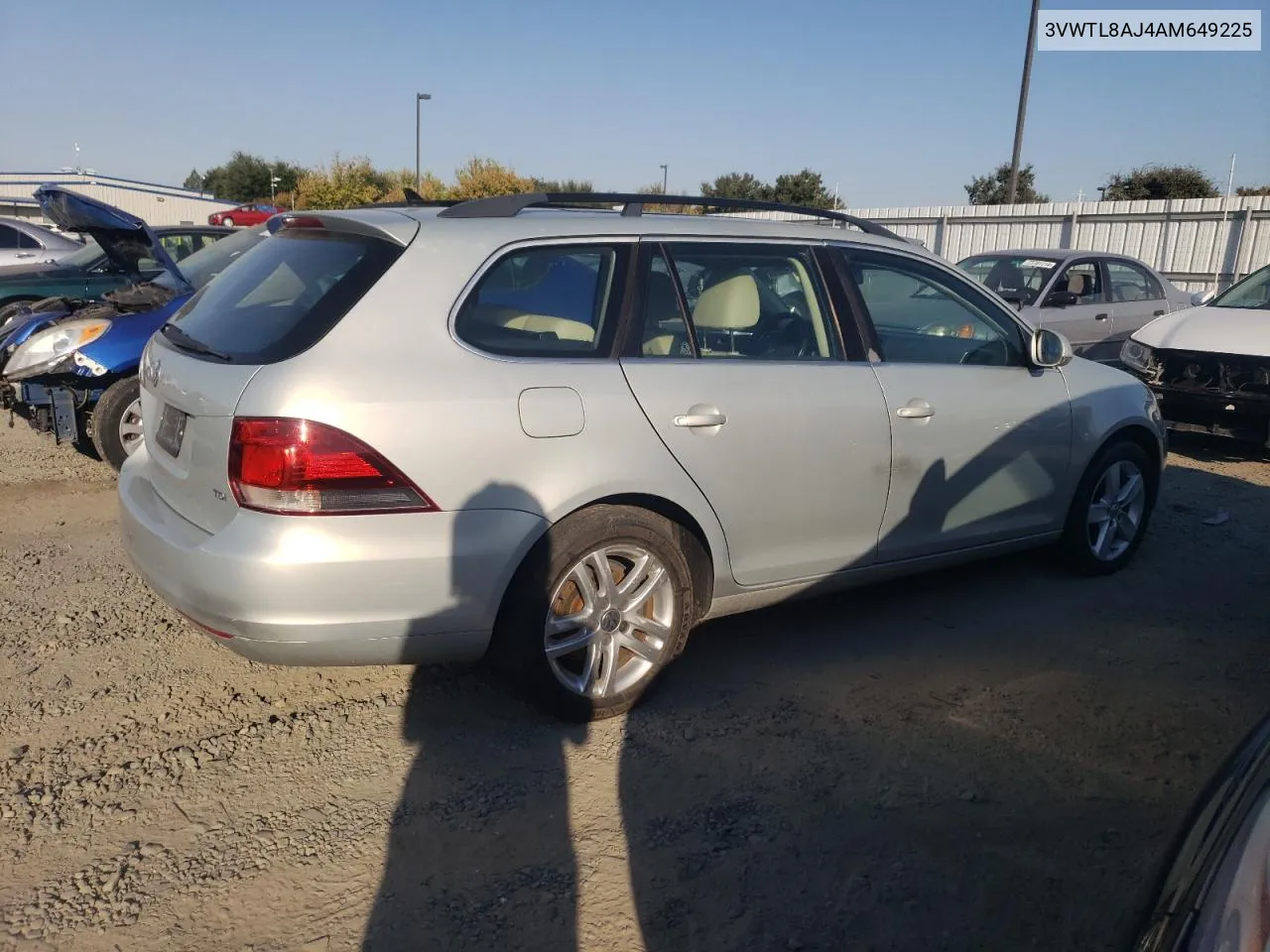 2010 Volkswagen Jetta Tdi VIN: 3VWTL8AJ4AM649225 Lot: 73431474