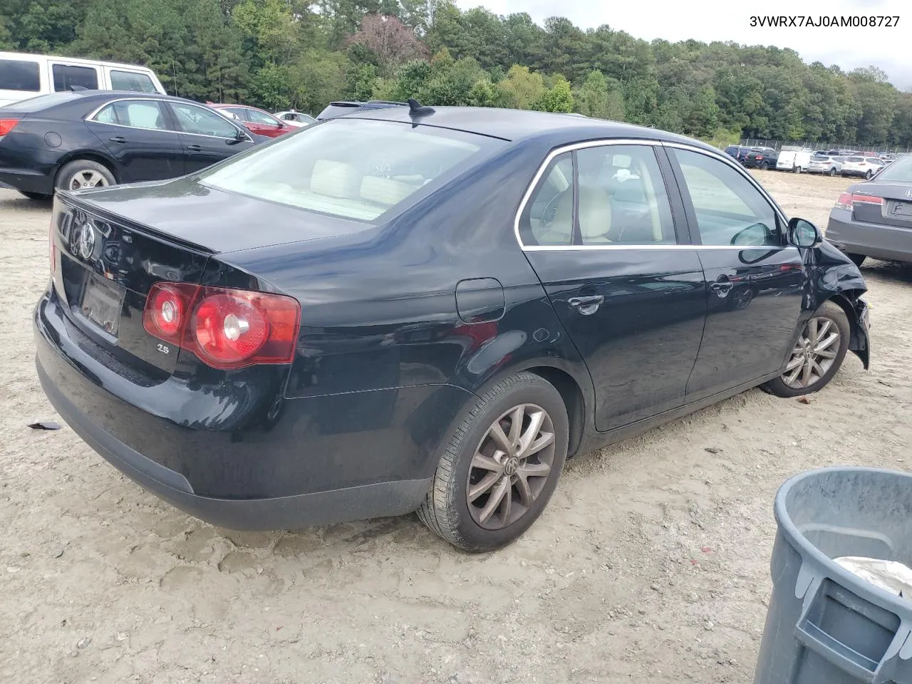 2010 Volkswagen Jetta Se VIN: 3VWRX7AJ0AM008727 Lot: 73604734