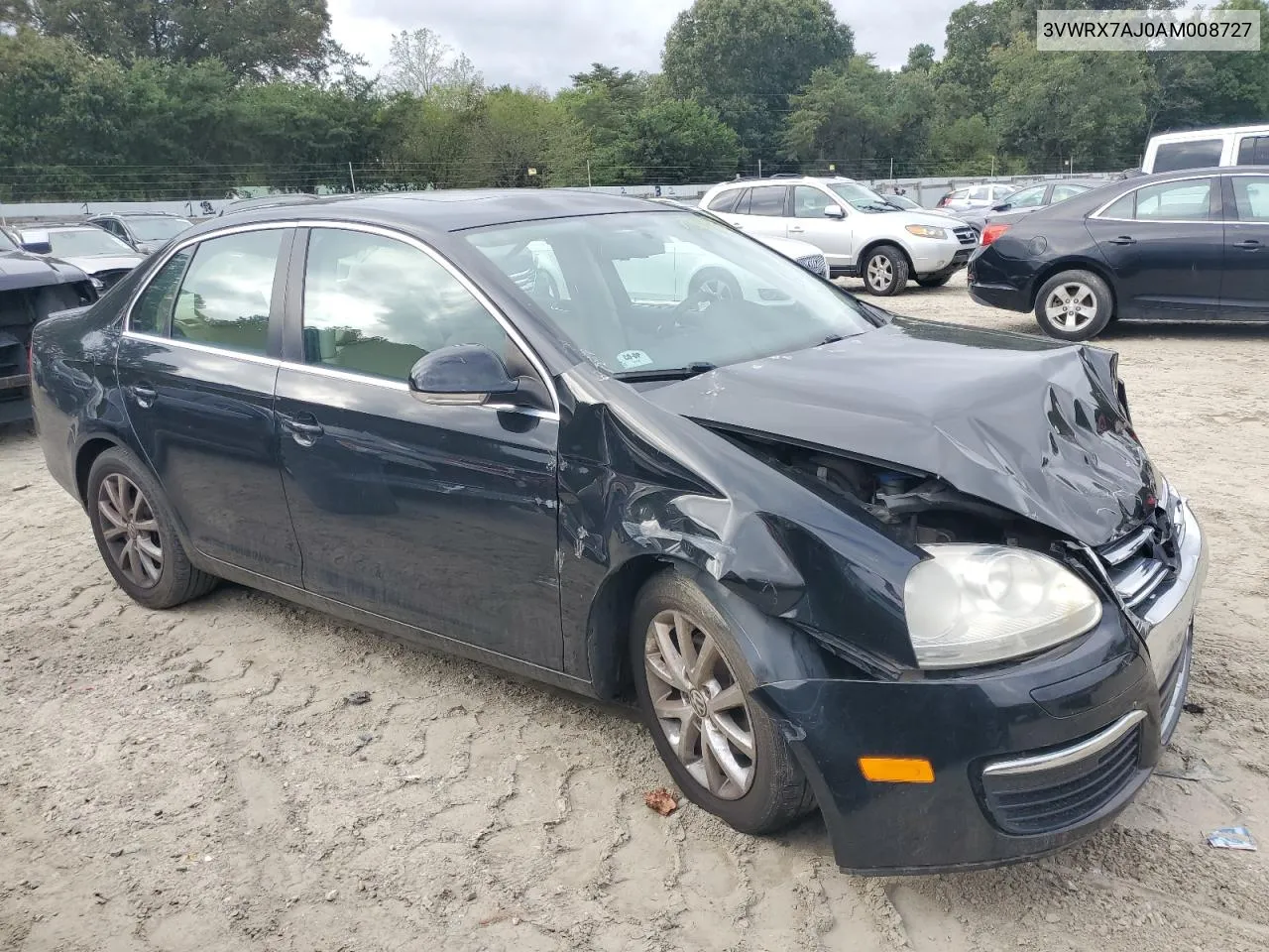 2010 Volkswagen Jetta Se VIN: 3VWRX7AJ0AM008727 Lot: 73604734